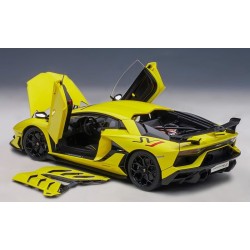 Lamborghini Aventador SVJ 2018 (Giallo Tenerife) model 1:18 AUTOart AU-79175
