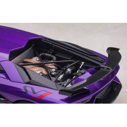 Lamborghini Aventador SVJ 2018 (Viola Pasifae) model 1:18 AUTOart AU-79179