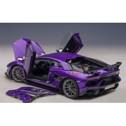 Lamborghini Aventador SVJ 2018 (Viola Pasifae) model 1:18 AUTOart AU-79179