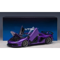 Lamborghini Aventador SVJ 2018 (Viola Pasifae) model 1:18 AUTOart AU-79179