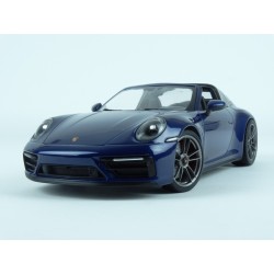 Porsche 911 (992) Targa 4 GTS 2021 (Blue Met.) model 1:18 Minichamps MI-155061060