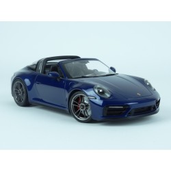 Porsche 911 (992) Targa 4 GTS 2021 (Blue Met.) model 1:18 Minichamps MI-155061060