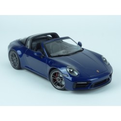 Porsche 911 (992) Targa 4 GTS 2021 (Blue Met.) model 1:18 Minichamps MI-155061060