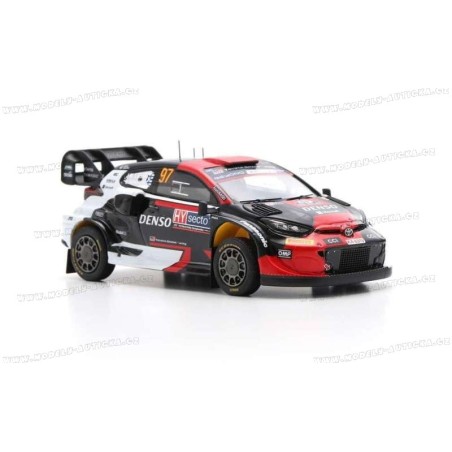 Toyota GR Yaris Rallye Finlande 2023 N°97 Latvala/Hanninen - Ixo 1/18 Neuve