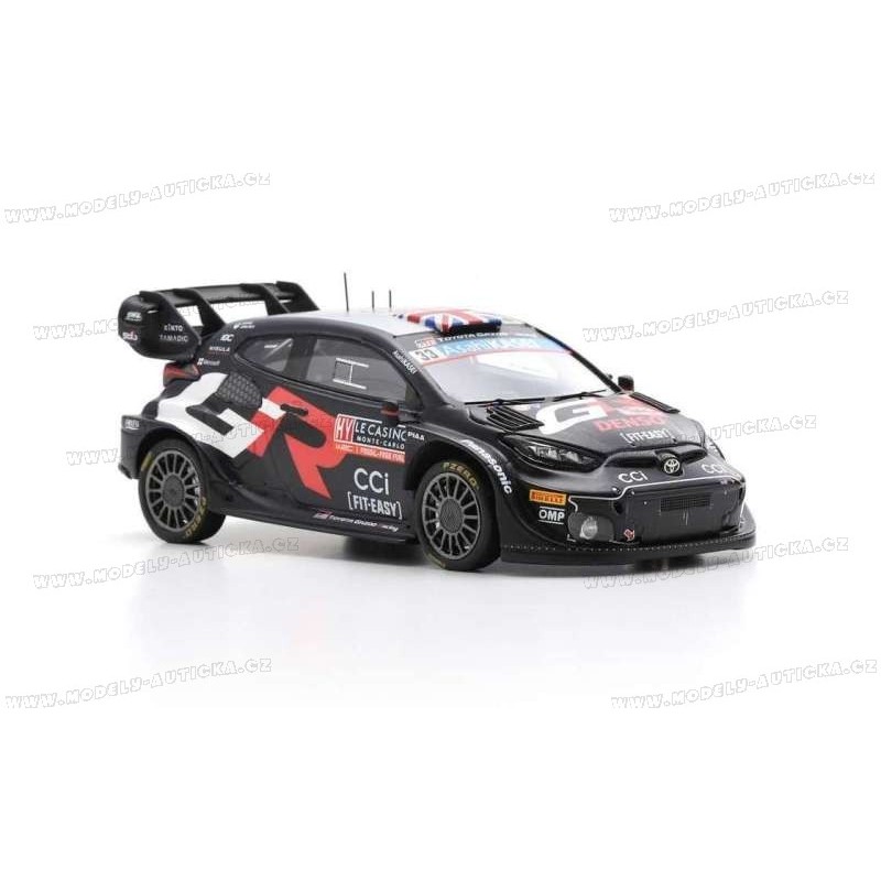 TOYOTA GR Yaris № 17 Rally1 Hybrid 2nd Rallye Monte Carlo Sébastien Ogier, Vince