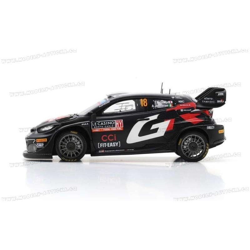 Spark S6853 Toyota GR Yaris Rally1 HYBRID N°18 – Monte-Carlo 2024 – 1/43