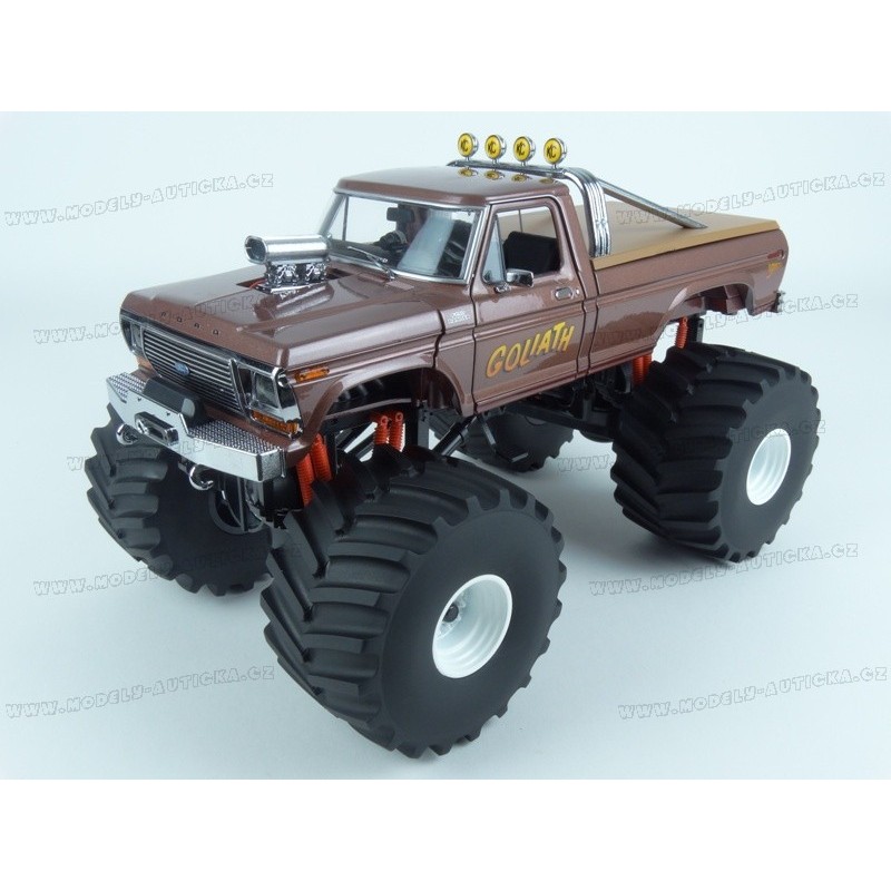 Ford F-250 Monster Truck Goliath with 66 Inch Tires 1979, GreenLight 1/18 scale