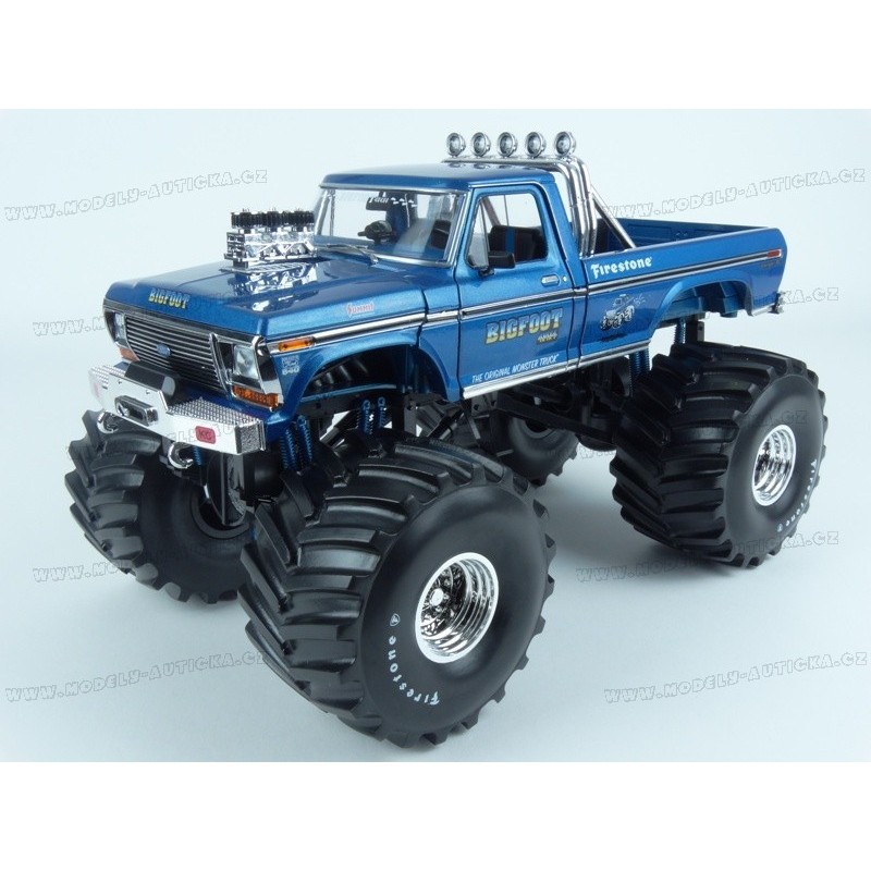 Ford F-250 Monster Truck Bigfoot With 66 Inch Tires 1974, GreenLight 1/18 scale