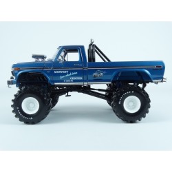 Ford F-250 Monster Truck Midwest Four Wheel Drive With 48 Inch Tires 1974, GreenLight 1/18 scale