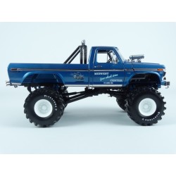 Ford F-250 Monster Truck Midwest Four Wheel Drive With 48 Inch Tires 1974, GreenLight 1/18 scale