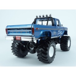 Ford F-250 Monster Truck Midwest Four Wheel Drive With 48 Inch Tires 1974, GreenLight 1/18 scale