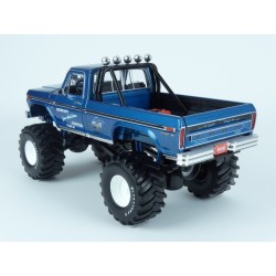 Ford F-250 Monster Truck Midwest Four Wheel Drive With 48 Inch Tires 1974, GreenLight 1/18 scale