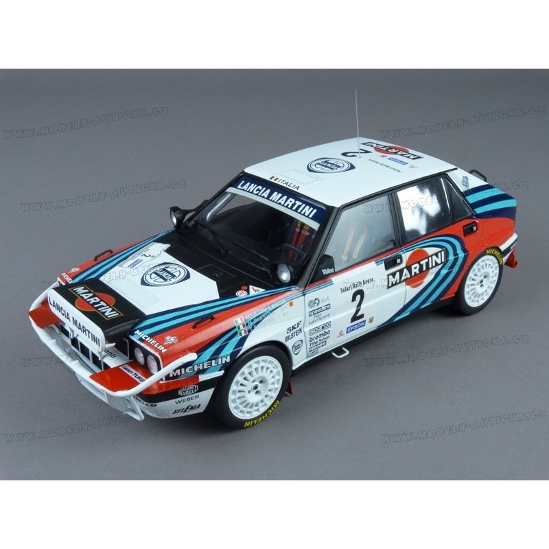 Lancia Delta Integrale 16V Nr.2 Safari Rally 1990, IXO Models 1/18 scale