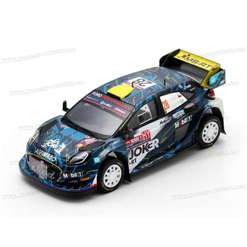Ford Puma Rally1 Nr.28  Rally Chile 2023 model 1:43 Spark S6734