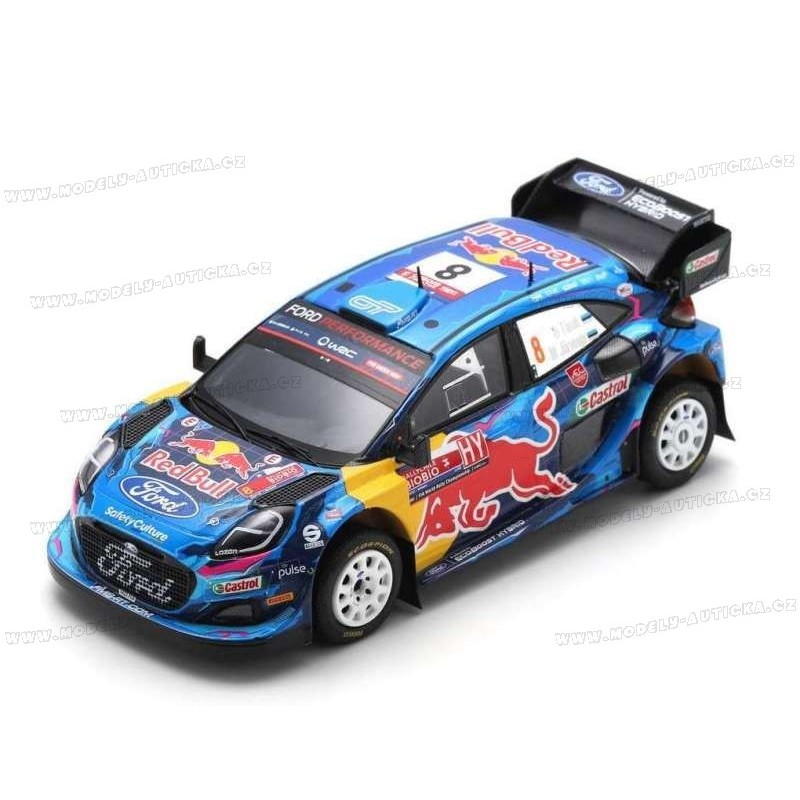 Ford Puma Rally1 Nr.8 Winner Rally Chile 2023, Spark 1/43 scale