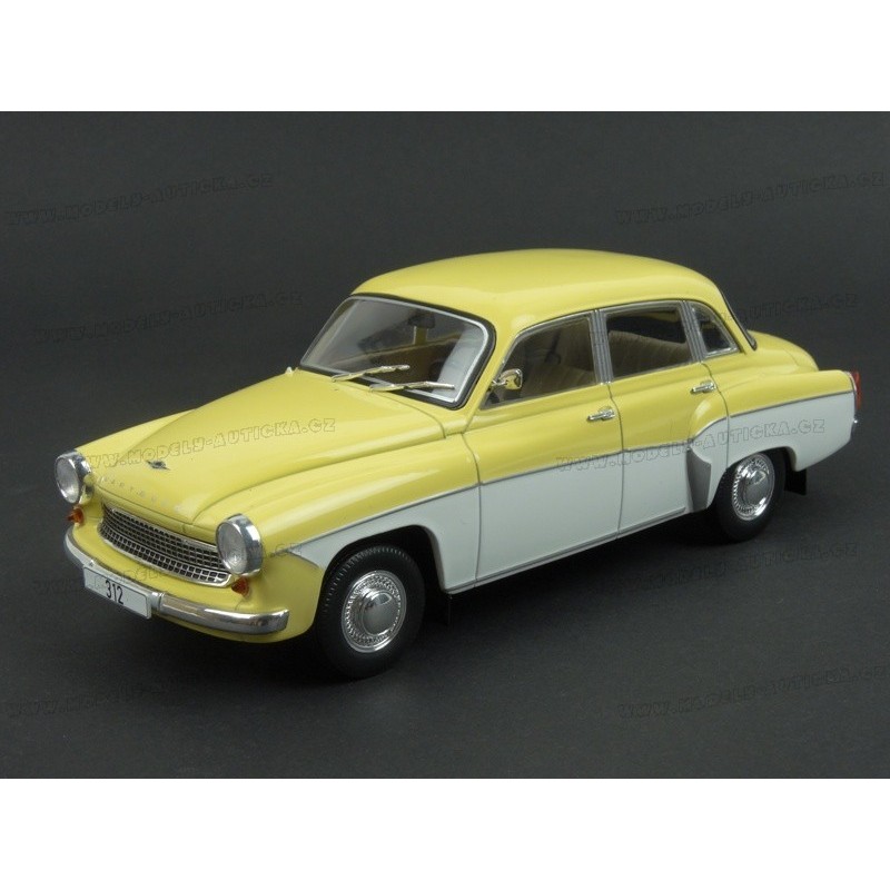 Wartburg 312 1965 (Yellow/White)