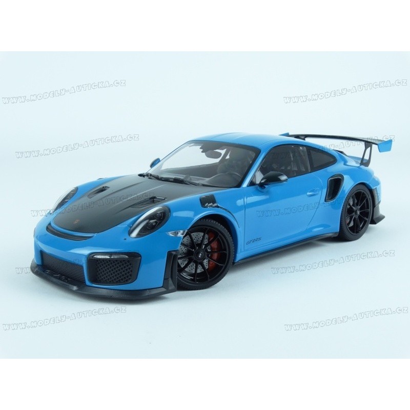 Porsche 911 (991.2) GT2 RS 2018 (Blue), Minichamps 1/18 scale