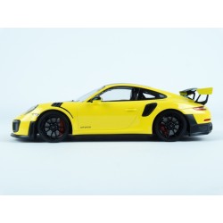 Porsche 911 (991.2) GT2 RS Weissach Package 2018 (Yellow), Minichamps 1/18 scale