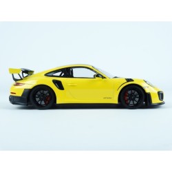 Porsche 911 (991.2) GT2 RS Weissach Package 2018 (Yellow), Minichamps 1/18 scale