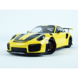 Porsche 911 (991.2) GT2 RS Weissach Package 2018 (Yellow), Minichamps 1/18 scale