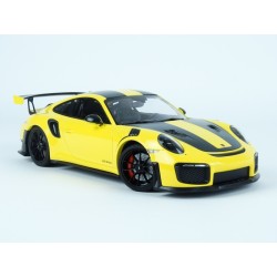 Porsche 911 (991.2) GT2 RS Weissach Package 2018 (Yellow), Minichamps 1/18 scale