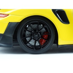 Porsche 911 (991.2) GT2 RS Weissach Package 2018 (Yellow), Minichamps 1/18 scale