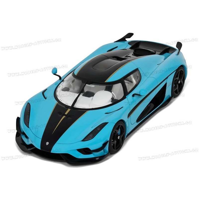 Koenigsegg Regera 2018 (Blue Met.), GT Spirit 1/18 scale