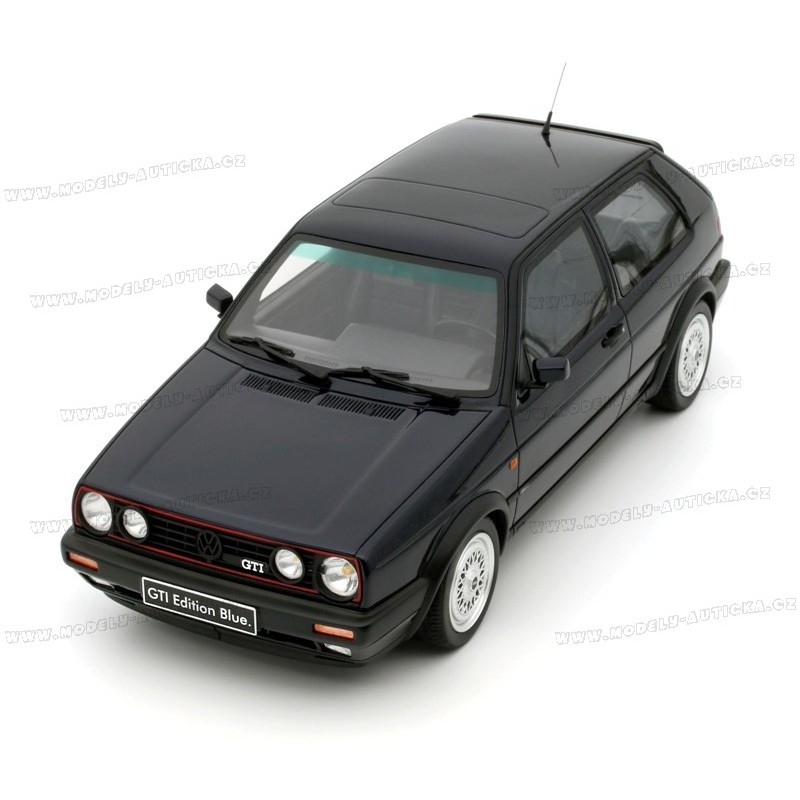 Volkswagen Golf II GTI Edition Blue 1991 model 1:18 OttO mobile OT1030