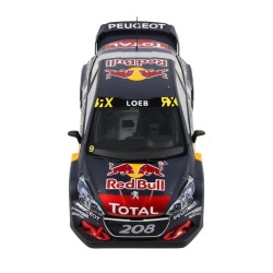 Peugeot 208 WRX Nr.9 Winner Belguim GP 2018 model 1:18 OttO mobile OT455