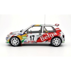 Renault Clio Maxi Kit Car Nr.17 Ypres Rally 1995, OttO mobile 1/18 scale