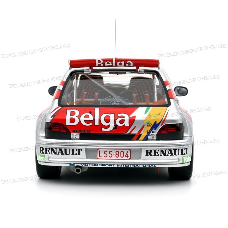 Otto 1/18 Renault Clio Maxi Kit Car - Ypres Rally 1995 - B. Munster #17 - Neuve