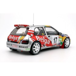 Renault Clio Maxi Kit Car Nr.17 Ypres Rally 1995, OttO mobile 1/18 scale