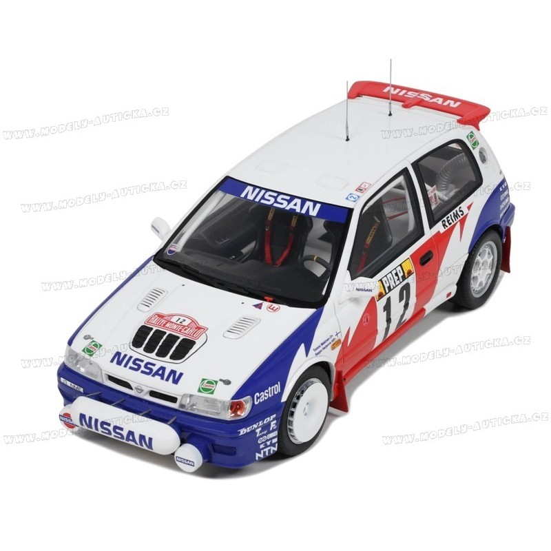 Nissan Sunny GTI-R Nr.12 Rally Monte Carlo 1992 model 1:18 OttO mobile OT461
