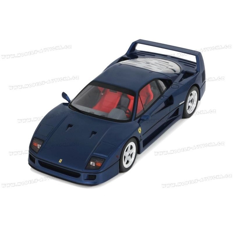 Ferrari F40 1987 (Blue Met.), GT Spirit 1/18 scale