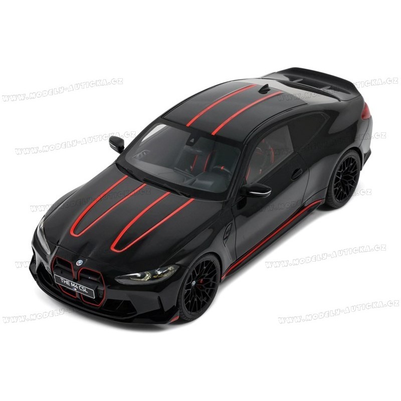 BMW (G82) M4 CSL 2022 (Black Met.), GT Spirit 1/18 scale