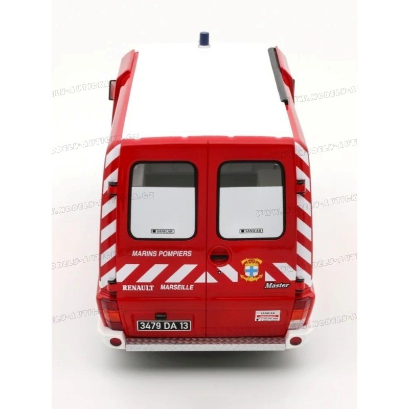Renault master T30 VSAB pompier Marseille Otto 1/18