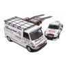 Rallye Set - Citroen C35 with Trailer and Porsche 911 SC Gr.4 Nr.5 Rallye Portugal 1981 model 1:18 OttO mobile OT374