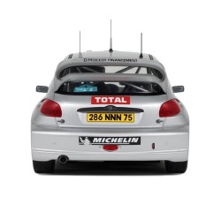 Peugeot 206 WRC Nr.3 Winner Tour de Corse 2002, OttO mobile 1/18 scale