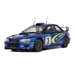 Subaru Impreza S6 WRC Nr.3 Rallye Catalunya 2000 (2nd Place), OttO mobile 1/18 scale