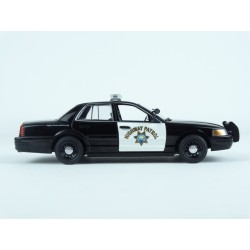 Ford Crown Victoria Police Interceptor California Highway Patrol 2008, GreenLight 1/24 scale