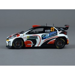 Toyota GR Yaris Rally2 Nr.27 6th RC2 Rally Monte Carlo 2024 model 1:43 Spark S6862