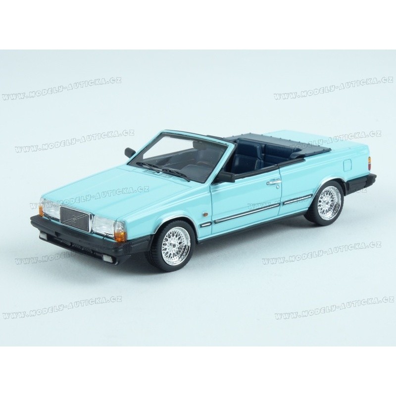 Volvo 760 GLE Mellberg 1985 (Blue) model 1:43 AutoCult AC-60135