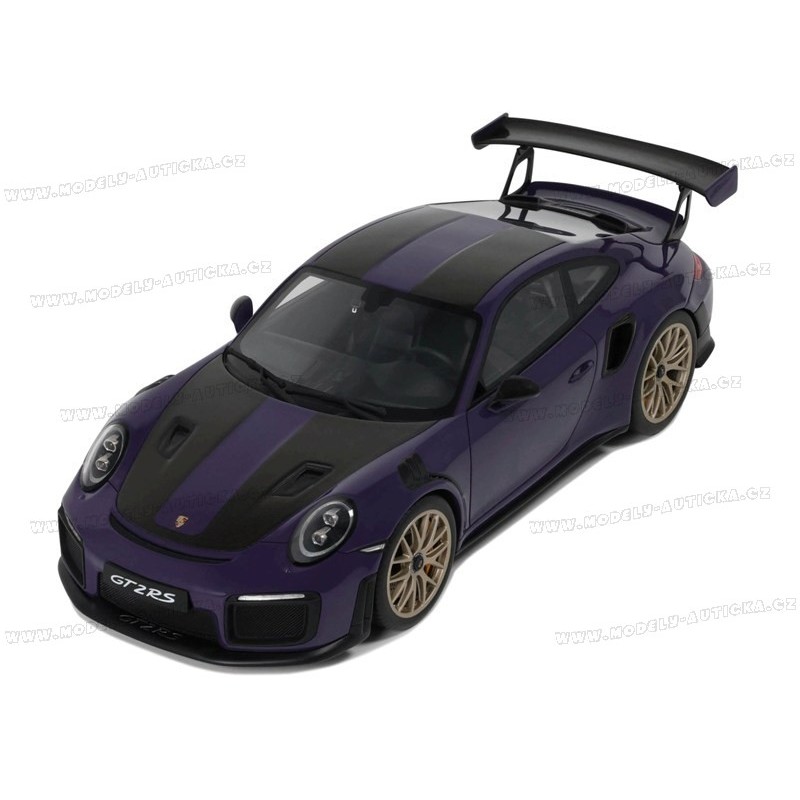 Porsche 911 Type 991.2 GT2 RS 2021 (Ultraviolet) model 1:18 GT Spirit GT926