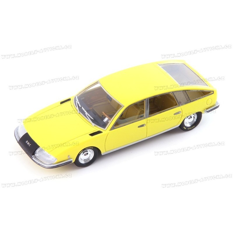 BMC 1800 Pininfarina Aerodinamica 1967 (Yellow), AutoCult 1/43 scale