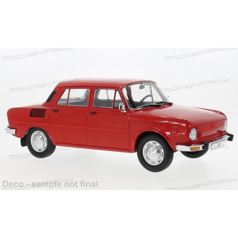 Škoda 100 1969 (Red), MCG (Model Car Group) 1/18 scale