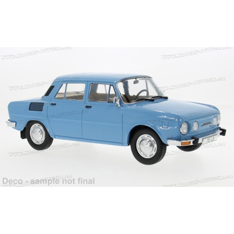 Škoda 100 LS 1969 (Blue), MCG (Model Car Group) 1/18 scale