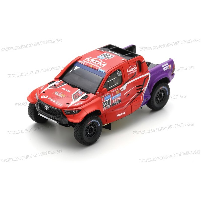 Toyota Hilux Nr.230 3rd Dakar Rally 2023 model 1:43 Spark S5886
