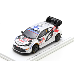 Toyota GR Yaris Rally1 Hybrid Nr.5 4th Rally Finland 2024 model 1:43 Spark S6878