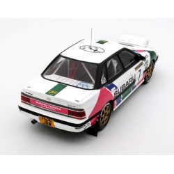 Subaru Legacy RS Gr.A Nr.7 Rallye Sweden 1992 (2nd Place), OttO mobile 1/18 scale