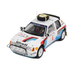 Peugeot 205 T16 Nr.6 Rally Safari 1985, OttO mobile 1/18 scale